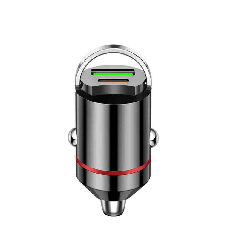 100W PD USB Car Charger Lighter Fast Charging for Iphone QC3.0 USB Type C Car Phone Charger Adapter for Xiaomi Samsung Huawei